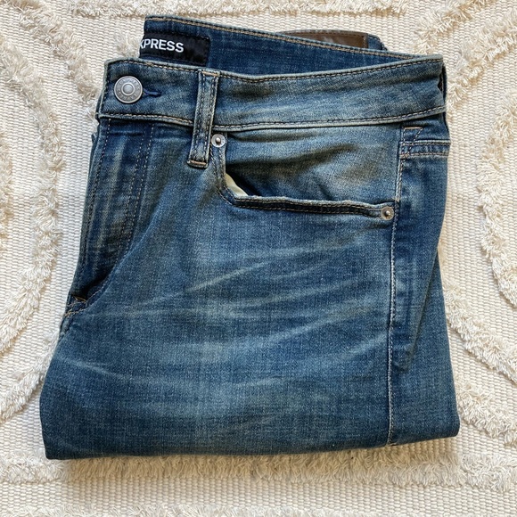 3 pair of mens Express jeans - Picture 2 of 16
